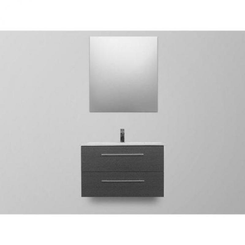 Saniclass Exclusive Line Kera 80 badmeubel Black Diamond