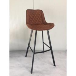 Comfortabele Industriële barkrukken, in z-h 80/70/65cm