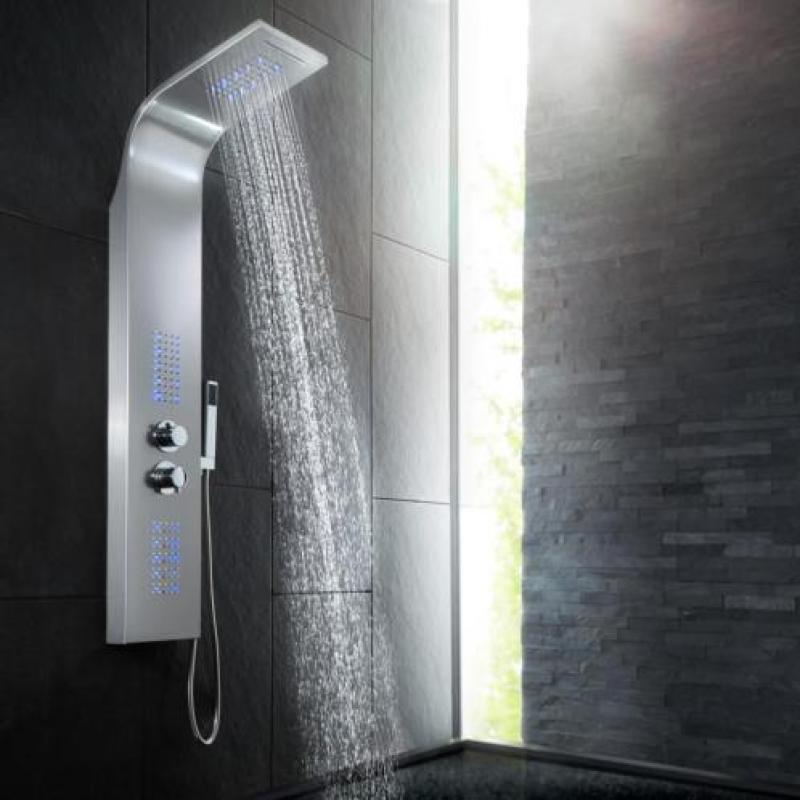 Douchepaneel LED-waterval 402676
