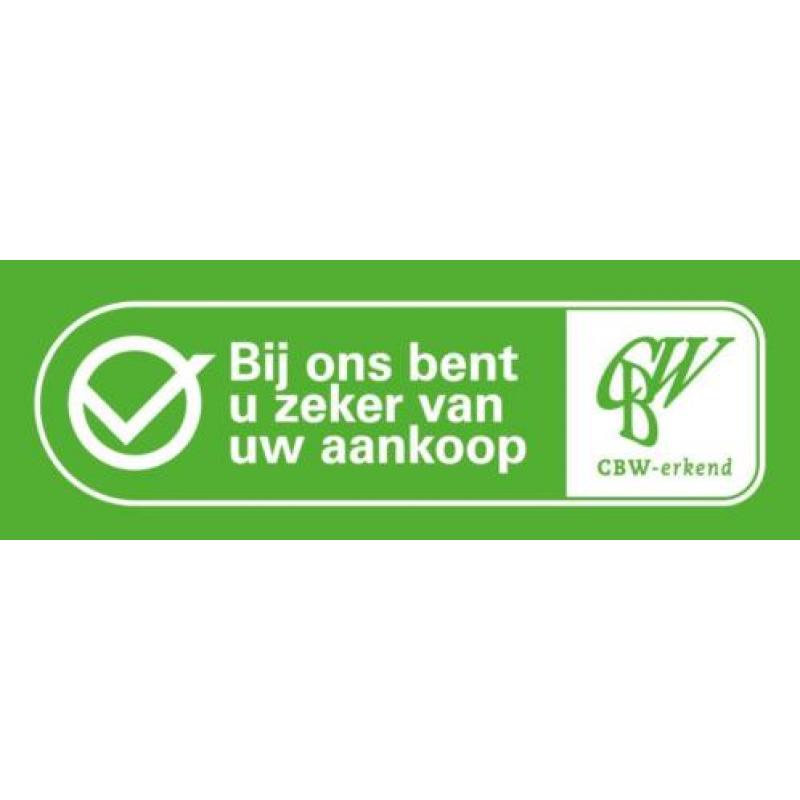 BUFFETKAST MET DRAAIDEUREN WIT van 1399,- nu voor 699,-