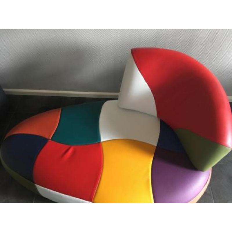 Leolux Kikko lederen fauteuil