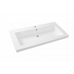 Badkamermeubel Luna 100X47 Grey Oak (2 Laden)