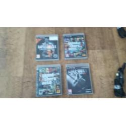 Playstation 3 4 spellen 2 controllers modded account gta 1TB
