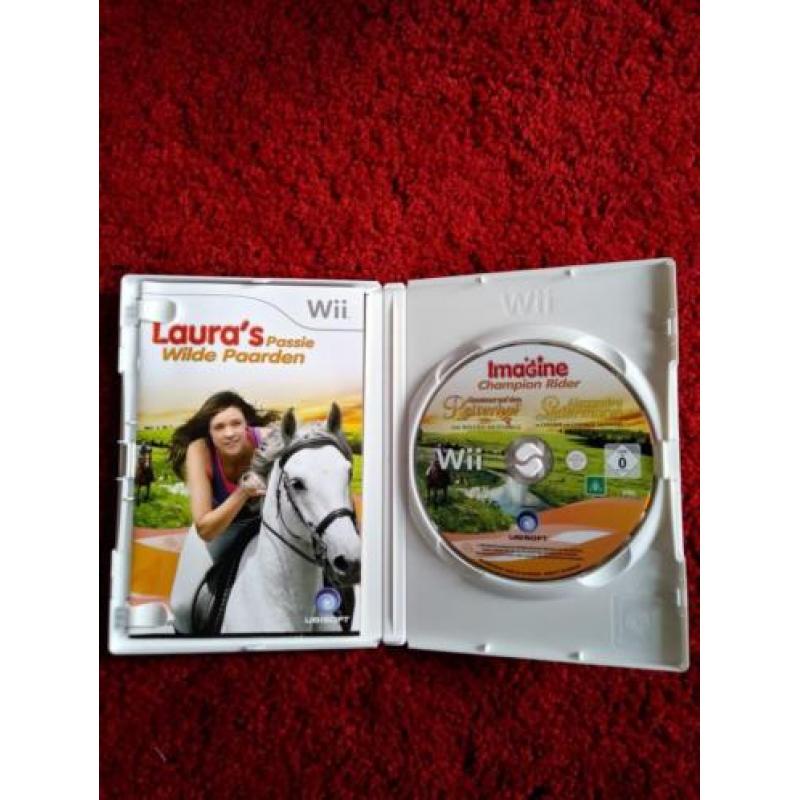 Laura's Passie Wilde Paarden Wii nieuw