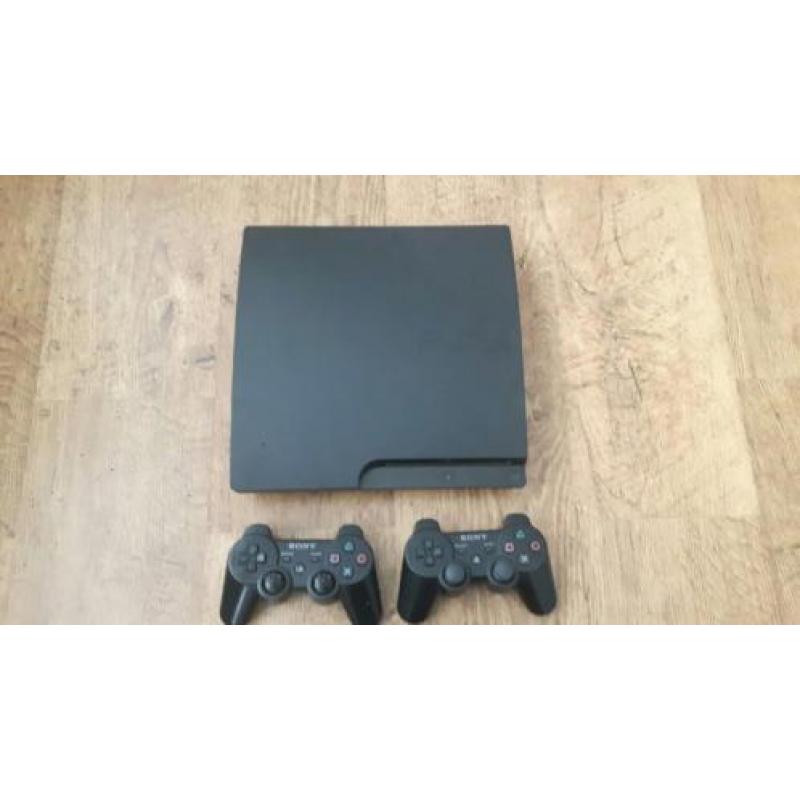 Playstation 3 4 spellen 2 controllers modded account gta 1TB