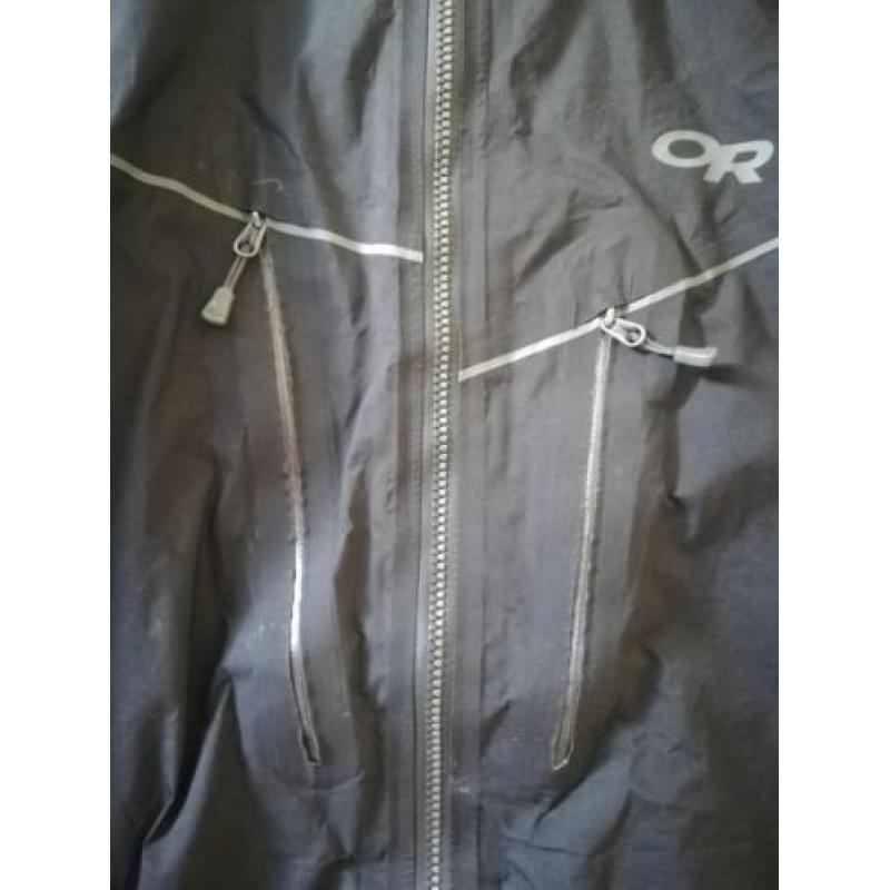 regenjas outdoor research realm jacket maat S (heren)