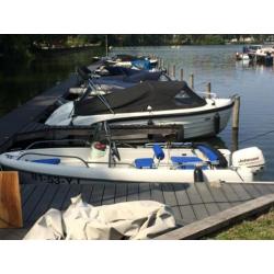 Terhi vario Vis -Console boot +bb motor +trailer 4950 Euro