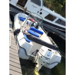 Terhi vario Vis -Console boot +bb motor +trailer 4950 Euro