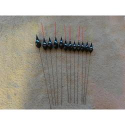 adv 267 / €12,00 NIEUW set 12 dobbers SPRO