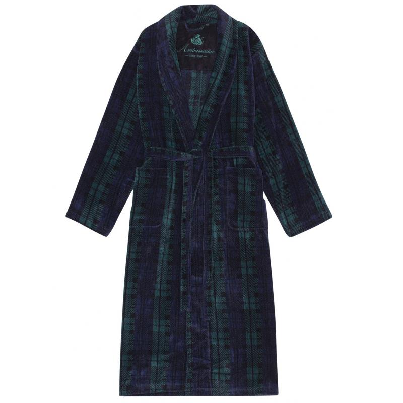 Tartan Heren Badjas Ambassador 1867